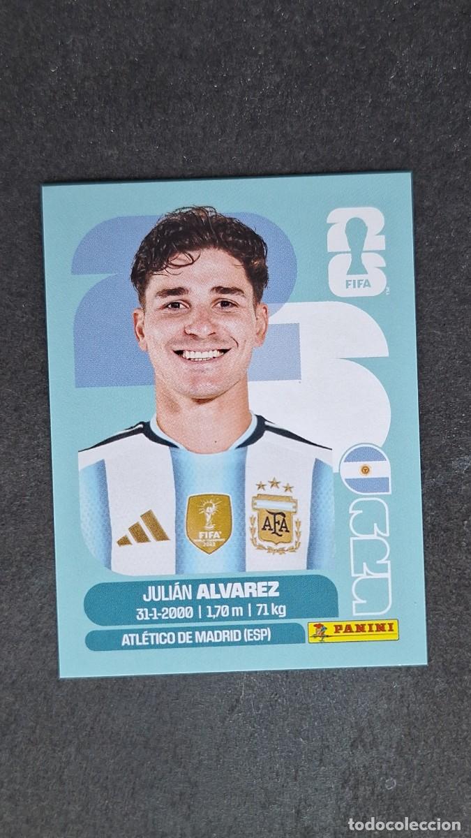 Cromos de F&uacute;tbol: L1 JULIAN ALVAREZ SELECCION ARGENTINA 19 MUNDIAL FIFA WORLD CUP 2026 PANINI NUNCA PEGADO SIN PEGAR