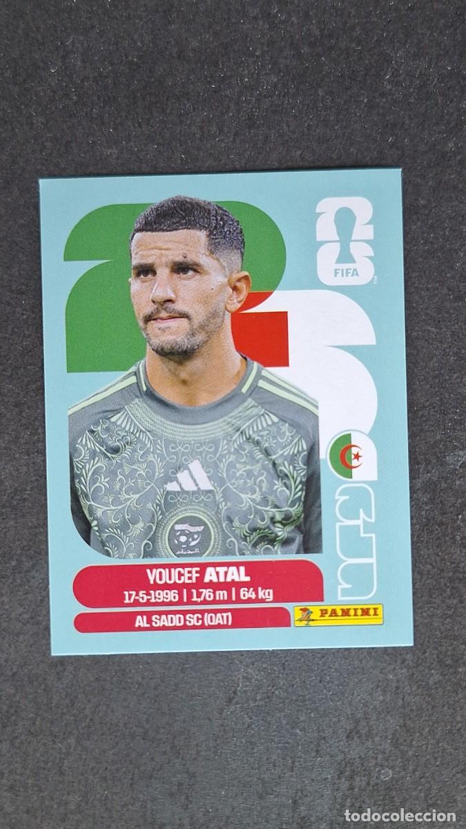 Cromos de F&uacute;tbol: L1 ATAL SELECCION ARGELIA 4 MUNDIAL FIFA WORLD CUP 2026 PANINI NUNCA PEGADO SIN PEGAR