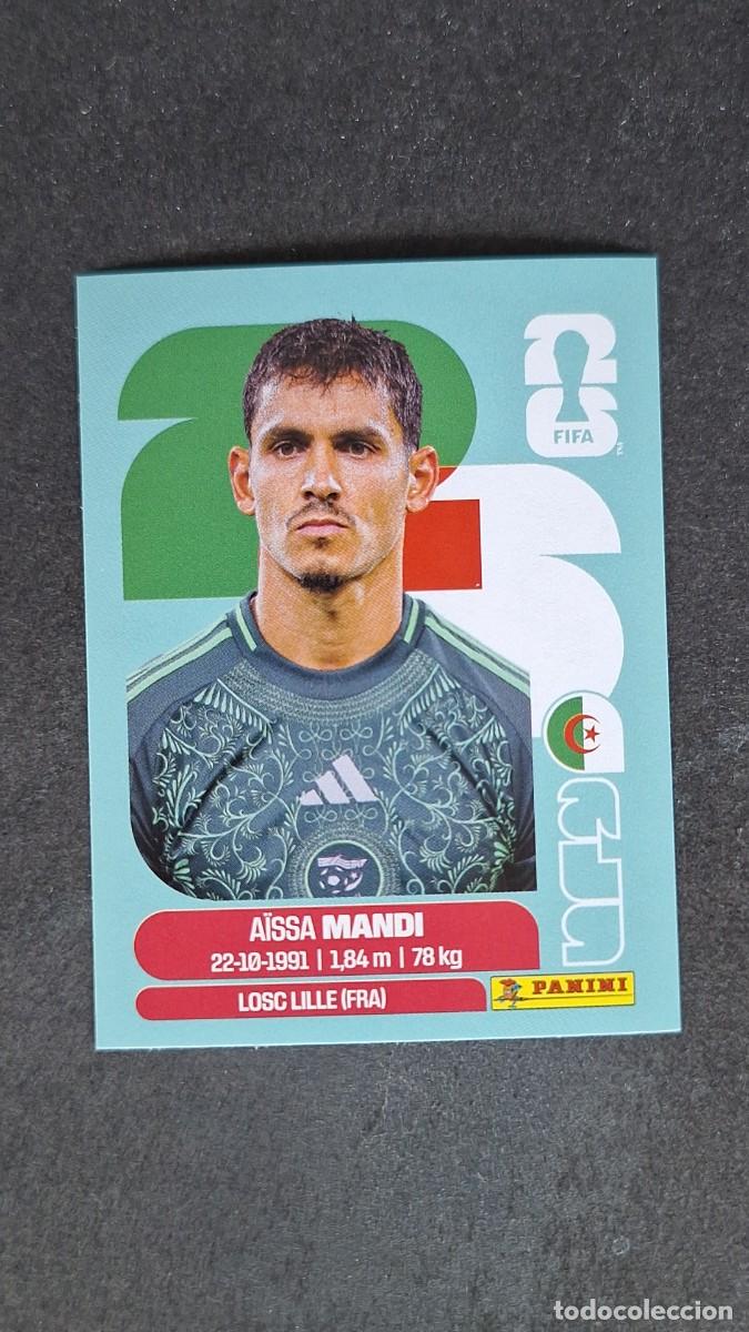 Cromos de F&uacute;tbol: L1 MANDI SELECCION ARGELIA 7 MUNDIAL FIFA WORLD CUP 2026 PANINI NUNCA PEGADO SIN PEGAR