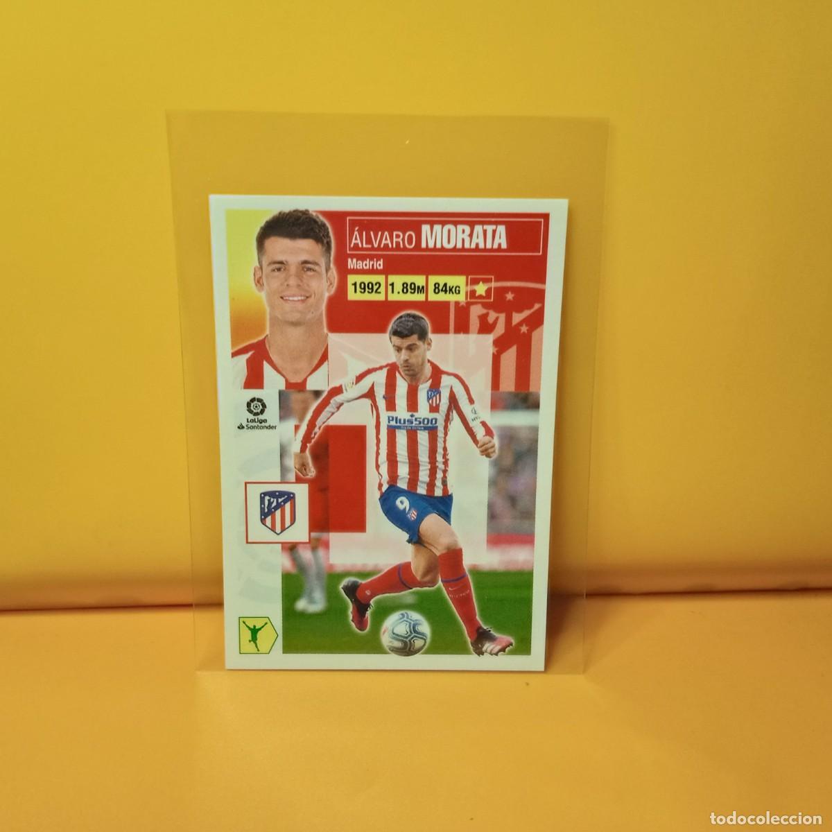 Cromos de F&uacute;tbol: EDICIONES ESTE 2020 2021 20 21 ATL&Eacute;TICO DE MADRID MORATA 17