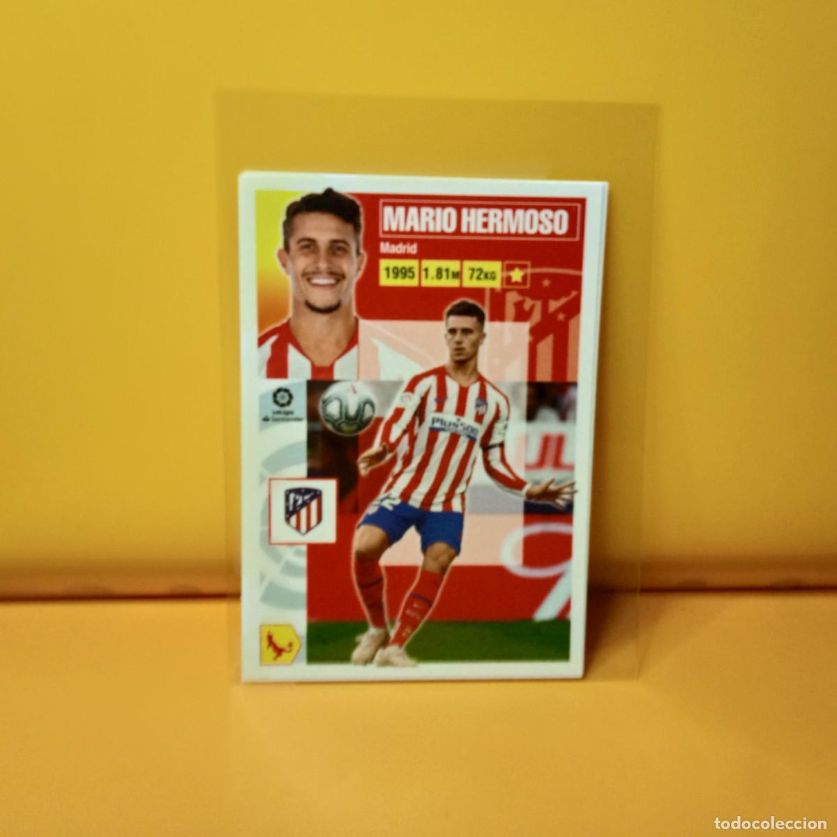 Cromos de F&uacute;tbol: EDICIONES ESTE 2020 2021 20 21 ATL&Eacute;TICO DE MADRID MARIO HERMOSO 8B