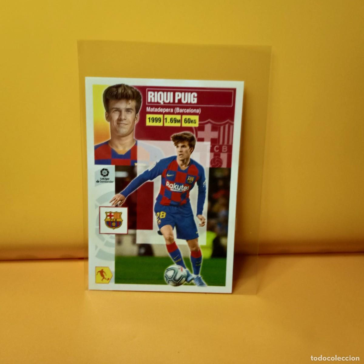 Cromos de F&uacute;tbol: EDICIONES ESTE 2020 2021 20 21 F.C BARCELONA RIQUI PUIG 13B