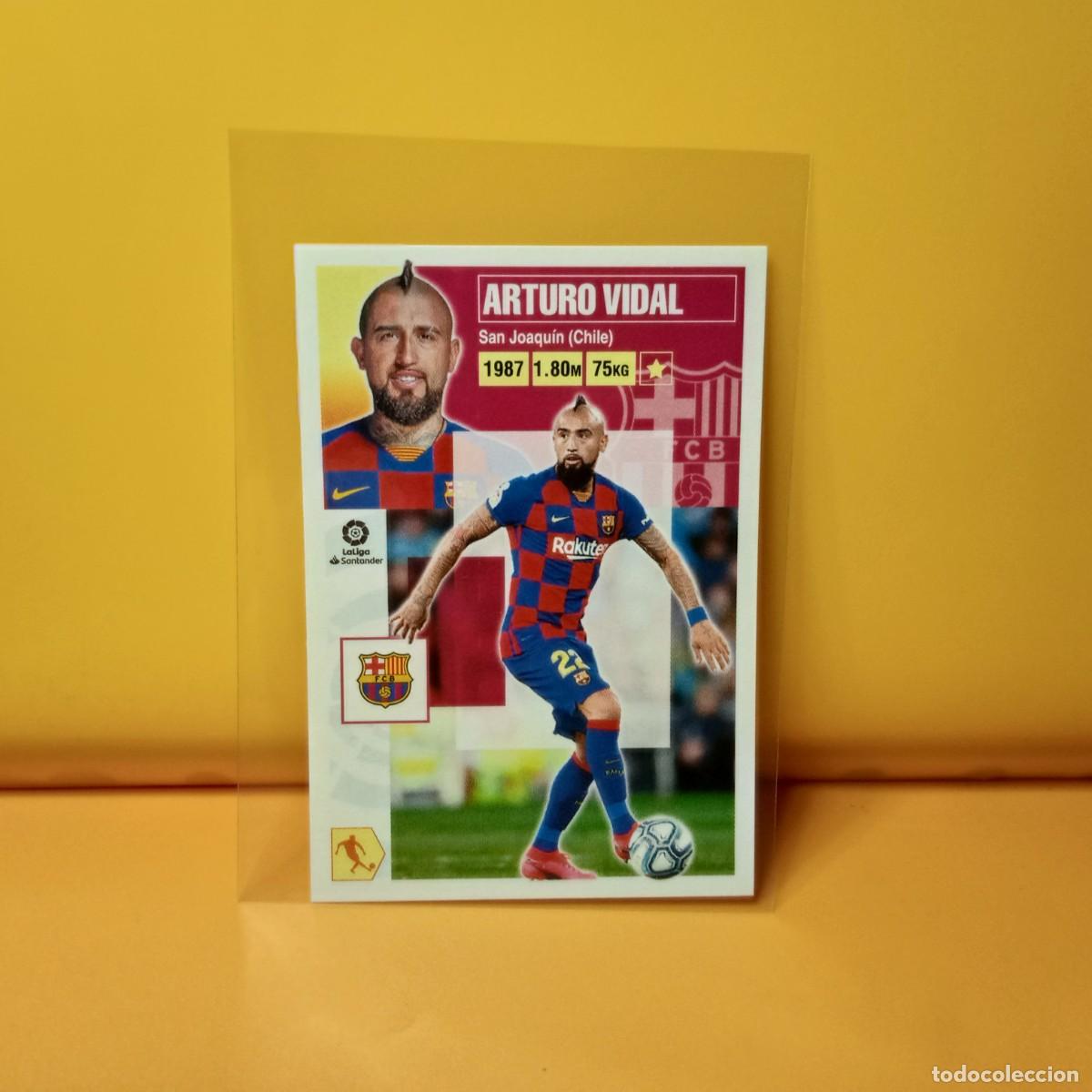 Cromos de F&uacute;tbol: EDICIONES ESTE 2020 2021 20 21 F.C BARCELONA ARTURO VIDAL 14A