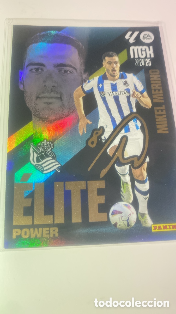 Cromos de F&uacute;tbol: Mikel Merino Elite Power 24/25