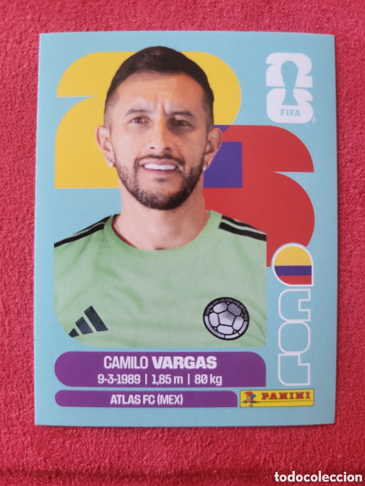 Cromos de F&uacute;tbol: COL 2 Camilo Vargas [Sticker] / FIFA World Cup 2026