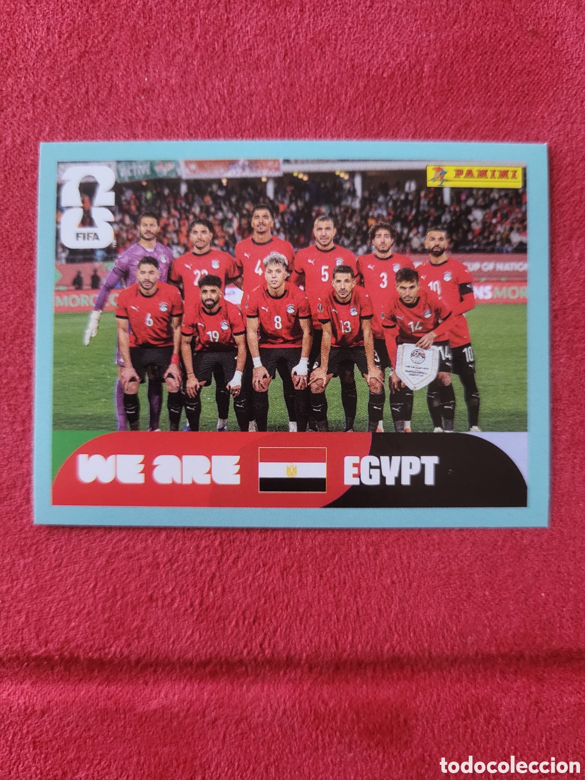 Cromos de F&uacute;tbol: EGY 13 We are Egypt [Team, Sticker] / FIFA World Cup 2026