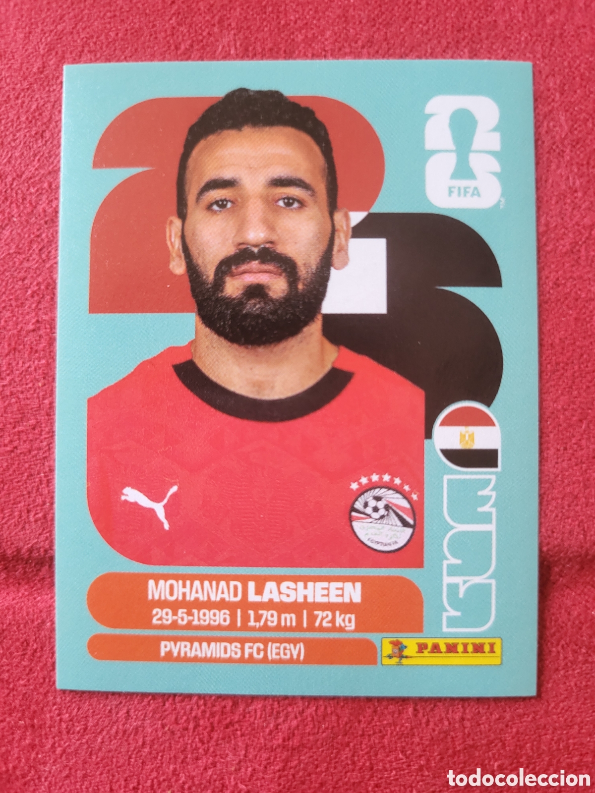 Cromos de F&uacute;tbol: EGY 14 Mohanad Lasheen [Sticker] / FIFA World Cup 2026