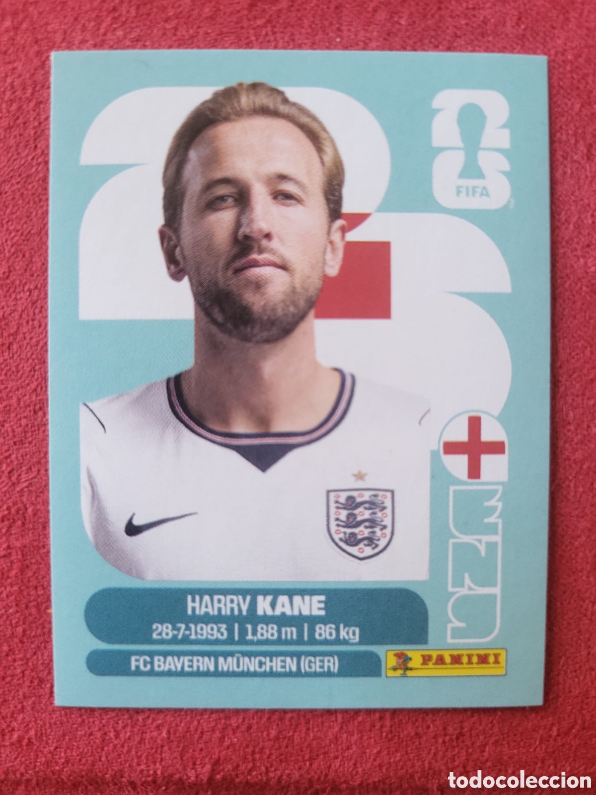 Cromos de F&uacute;tbol: ENG 18 Harry Kane [Sticker] / FIFA World Cup 2026