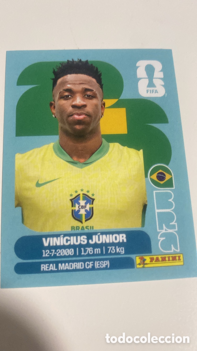 Cromos de F&uacute;tbol: Vinicius FIFA World Cup