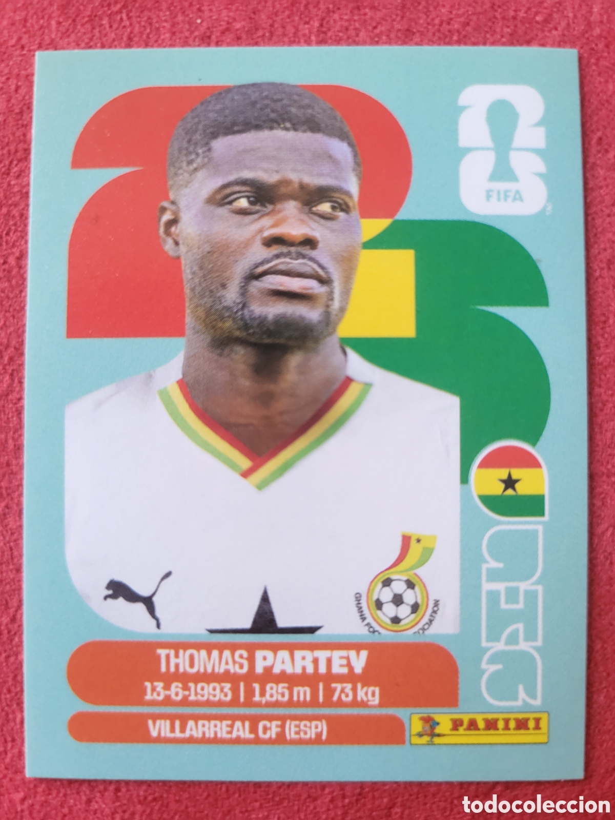 Cromos de F&uacute;tbol: GAN 10 Thomas Partey [Sticker] / FIFA World Cup 2026
