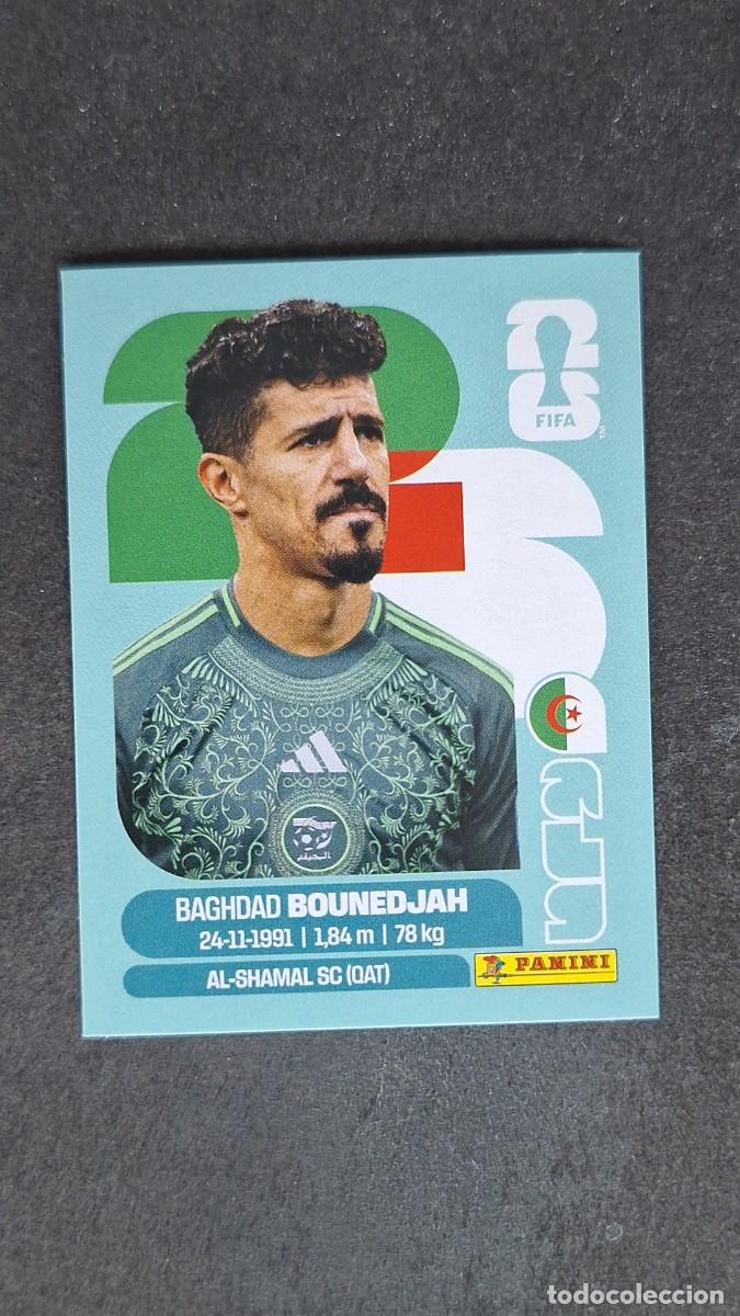 Cromos de F&uacute;tbol: L1 BOUNEDJAH SELECCION ARGELIA 19 MUNDIAL FIFA WORLD CUP 2026 PANINI NUNCA PEGADO SIN PEGAR