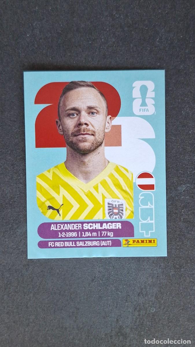 Cromos de F&uacute;tbol: L1 SCHLAGER SELECCION AUSTRIA 2 MUNDIAL FIFA WORLD CUP 2026 PANINI NUNCA PEGADO SIN PEGAR