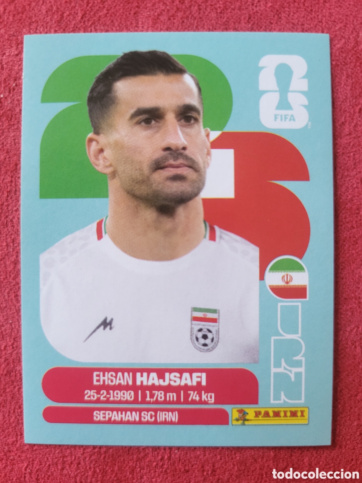 Cromos de F&uacute;tbol: IRN 4 Ehsan Hajsafi [Sticker] / FIFA World Cup 2026