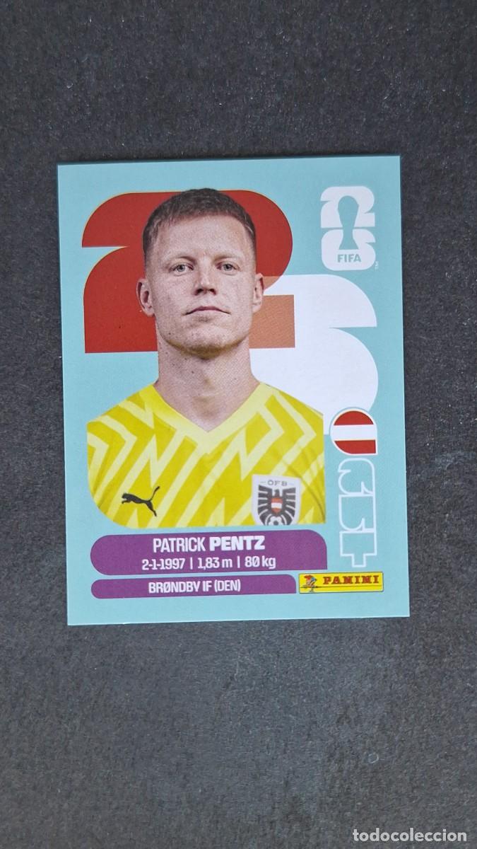 Cromos de F&uacute;tbol: L1 PENTZ SELECCION AUSTRIA 3 MUNDIAL FIFA WORLD CUP 2026 PANINI NUNCA PEGADO SIN PEGAR