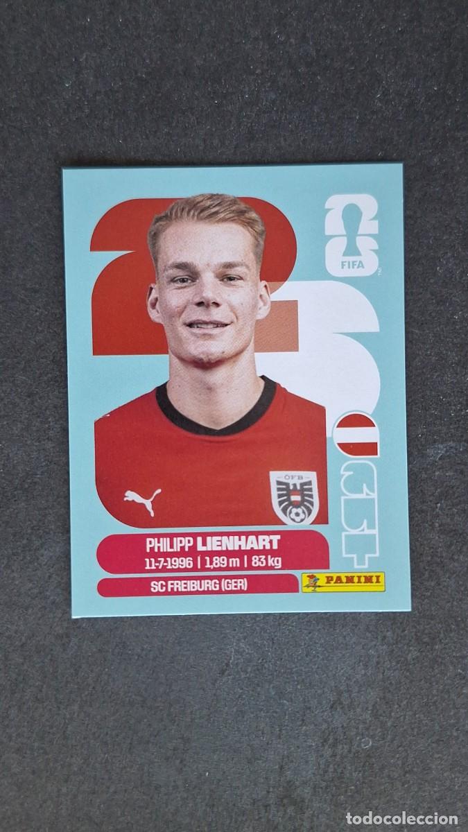 Cromos de F&uacute;tbol: L1 LIENHART SELECCION AUSTRIA 6 MUNDIAL FIFA WORLD CUP 2026 PANINI NUNCA PEGADO SIN PEGAR