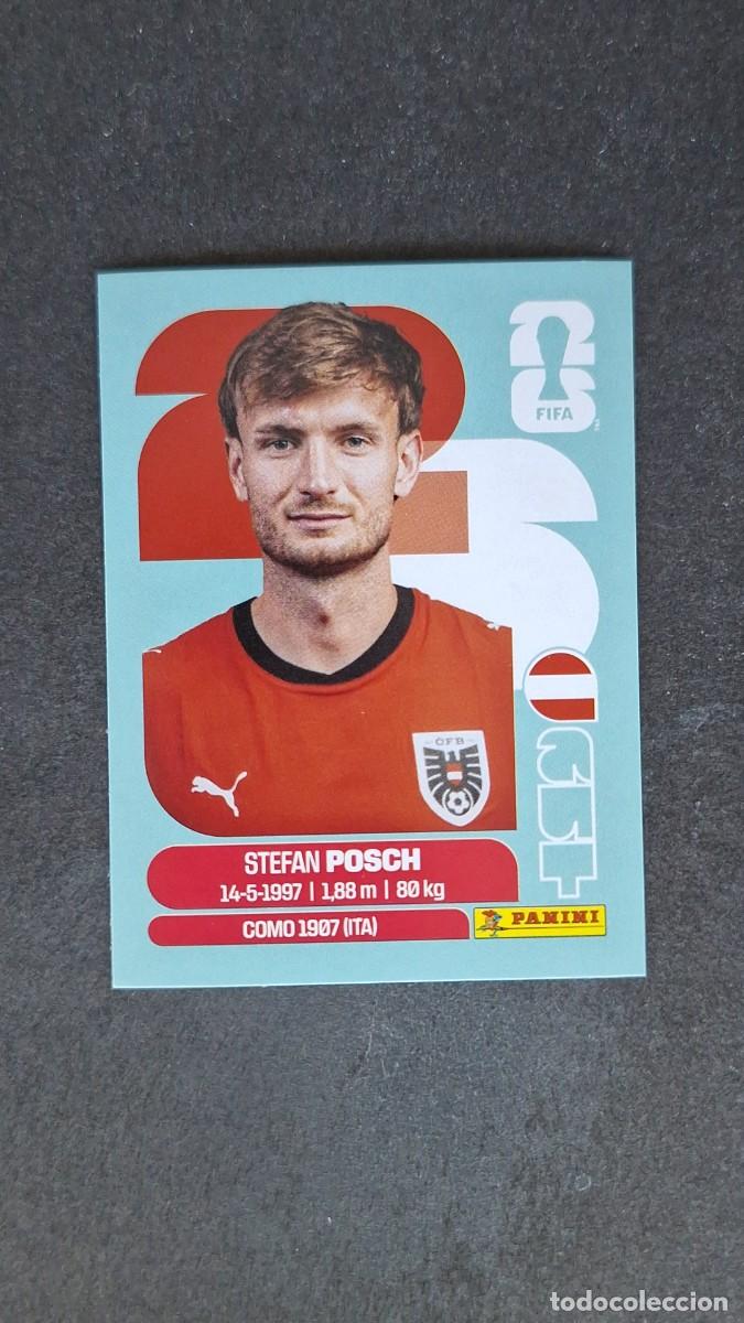 Cromos de F&uacute;tbol: L1 POSCH SELECCION AUSTRIA 7 MUNDIAL FIFA WORLD CUP 2026 PANINI NUNCA PEGADO SIN PEGAR