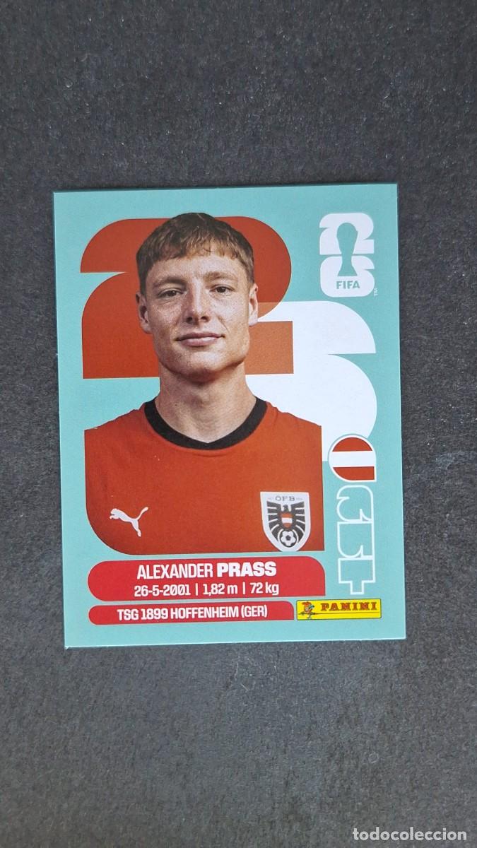 Cromos de F&uacute;tbol: L1 PRASS SELECCION AUSTRIA 9 MUNDIAL FIFA WORLD CUP 2026 PANINI NUNCA PEGADO SIN PEGAR