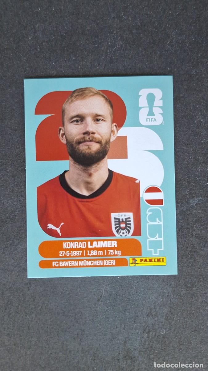 Cromos de F&uacute;tbol: L1 LAIMER SELECCION AUSTRIA 12 MUNDIAL FIFA WORLD CUP 2026 PANINI NUNCA PEGADO SIN PEGAR