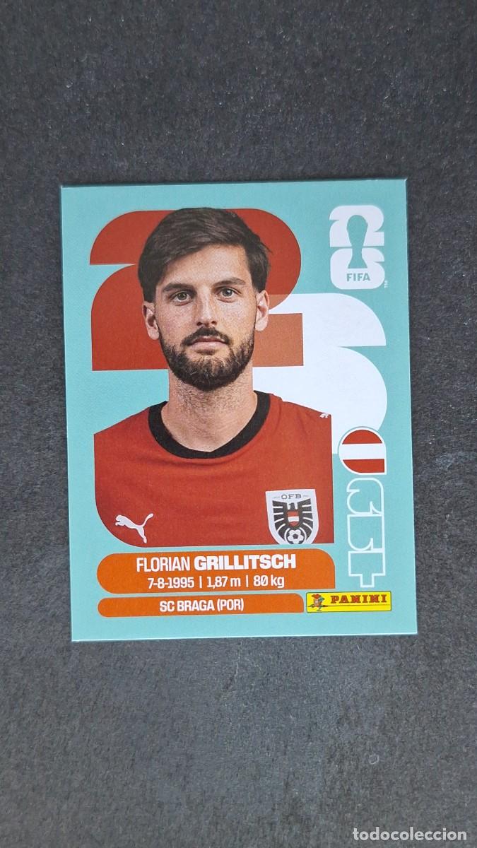 Cromos de F&uacute;tbol: L1 GRILLITSCH SELECCION AUSTRIA 14 MUNDIAL FIFA WORLD CUP 2026 PANINI NUNCA PEGADO SIN PEGAR