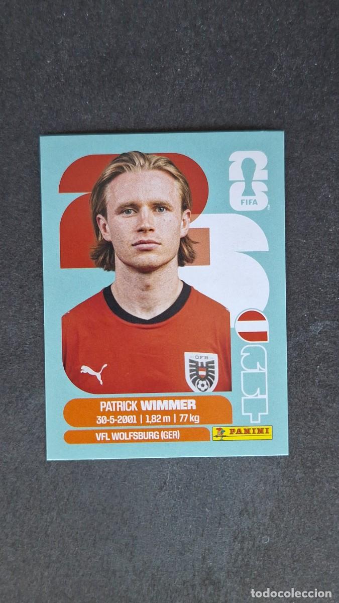 Cromos de F&uacute;tbol: L1 WIMMER SELECCION AUSTRIA 17 MUNDIAL FIFA WORLD CUP 2026 PANINI NUNCA PEGADO SIN PEGAR