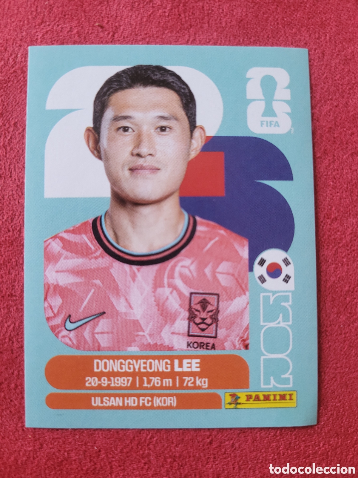 Cromos de F&uacute;tbol: KOR 16 Donggyeong Lee [Sticker] / FIFA World Cup 2026