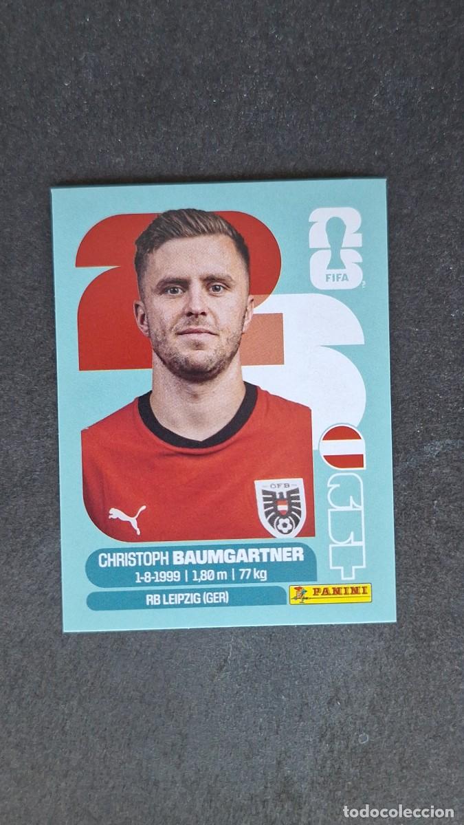 Cromos de F&uacute;tbol: L1 BAUMGARTNER SELECCION AUSTRIA 18 MUNDIAL FIFA WORLD CUP 2026 PANINI NUNCA PEGADO SIN PEGAR