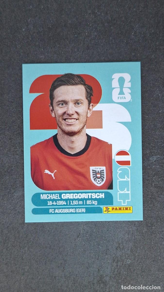 Cromos de F&uacute;tbol: L1 GREGORITSCH SELECCION AUSTRIA 19 MUNDIAL FIFA WORLD CUP 2026 PANINI NUNCA PEGADO SIN PEGAR