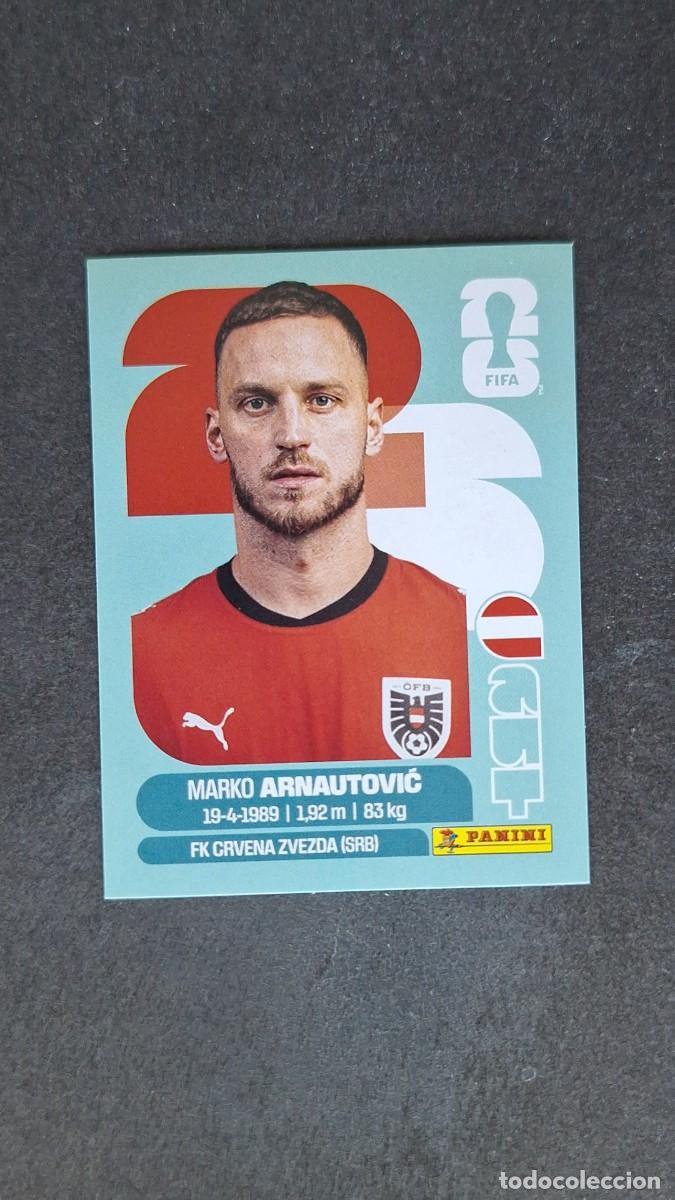 Cromos de F&uacute;tbol: L1 ARNAUTOVIC SELECCION AUSTRIA 20 MUNDIAL FIFA WORLD CUP 2026 PANINI NUNCA PEGADO SIN PEGAR