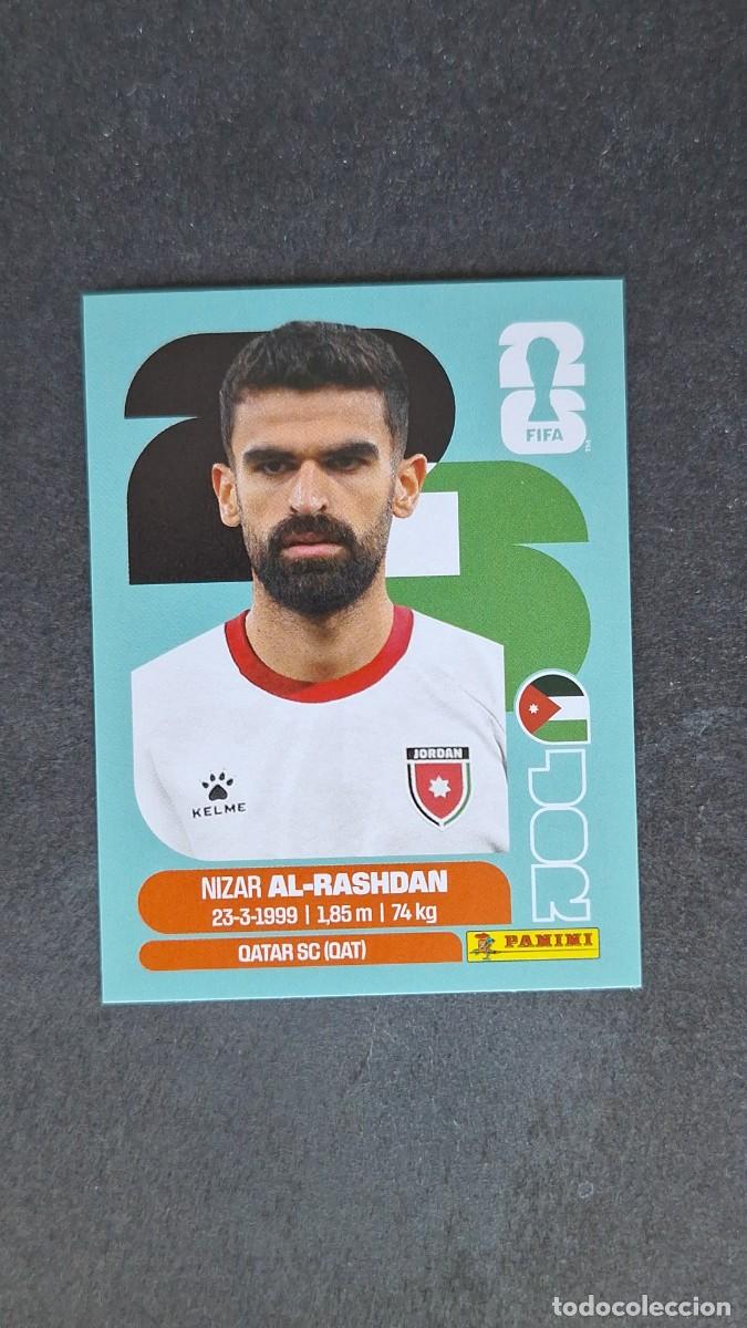Cromos de F&uacute;tbol: L1 AL-RASHDAN SELECCION JORDANIA 10 MUNDIAL FIFA WORLD CUP 2026 PANINI NUNCA PEGADO SIN PEGAR