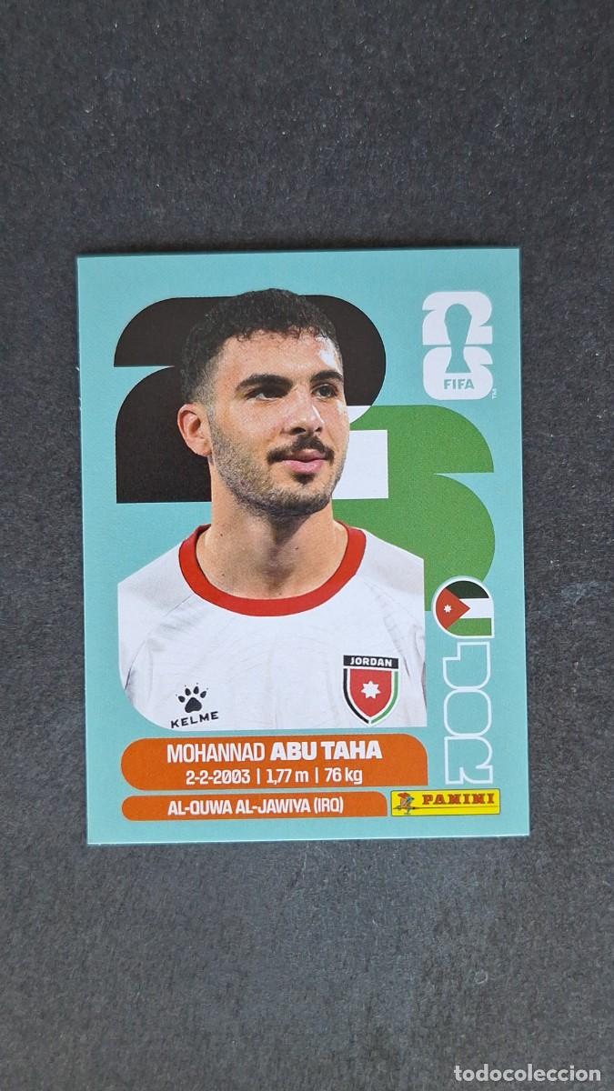 Cromos de F&uacute;tbol: L1 ABU TAHA SELECCION JORDANIA 12 MUNDIAL FIFA WORLD CUP 2026 PANINI NUNCA PEGADO SIN PEGAR