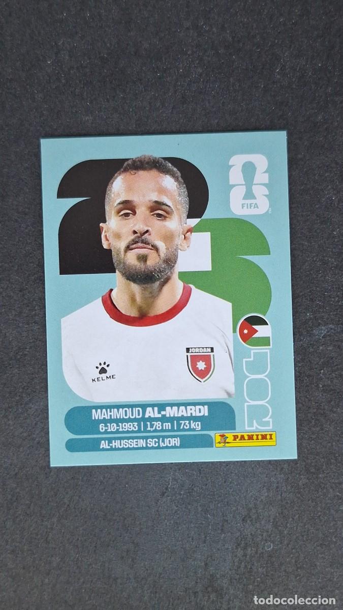 Cromos de F&uacute;tbol: L1 AL-MARDI SELECCION JORDANIA 17 MUNDIAL FIFA WORLD CUP 2026 PANINI NUNCA PEGADO SIN PEGAR