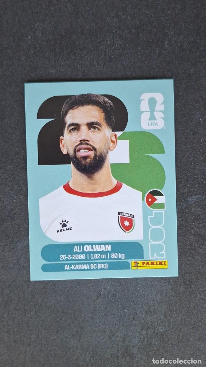 Cromos de F&uacute;tbol: L1 OLWAN SELECCION JORDANIA 18 MUNDIAL FIFA WORLD CUP 2026 PANINI NUNCA PEGADO SIN PEGAR