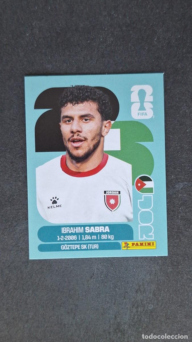 Cromos de F&uacute;tbol: L1 SABRA SELECCION JORDANIA 20 MUNDIAL FIFA WORLD CUP 2026 PANINI NUNCA PEGADO SIN PEGAR