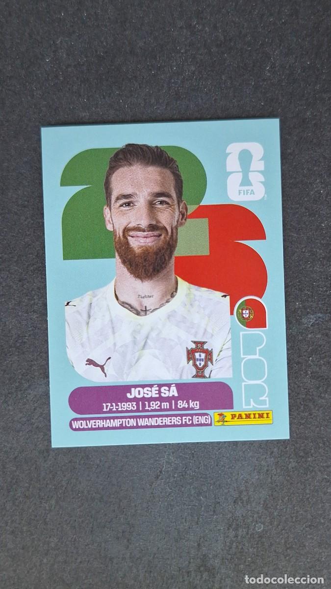 Cromos de F&uacute;tbol: L1 JOSE SA SELECCION PORTUGAL 3 MUNDIAL FIFA WORLD CUP 2026 PANINI NUNCA PEGADO SIN PEGAR