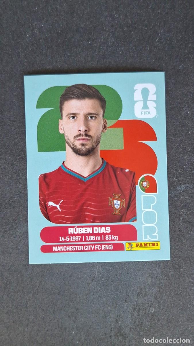 Cromos de F&uacute;tbol: L1 RUBEN DIAS SELECCION PORTUGAL 4 MUNDIAL FIFA WORLD CUP 2026 PANINI NUNCA PEGADO SIN PEGAR