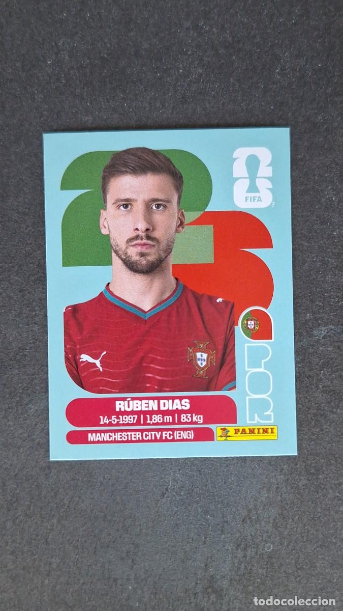 Cromos de F&uacute;tbol: L1 RUBEN DIAS SELECCION PORTUGAL 4 MUNDIAL FIFA WORLD CUP 2026 PANINI NUNCA PEGADO SIN PEGAR