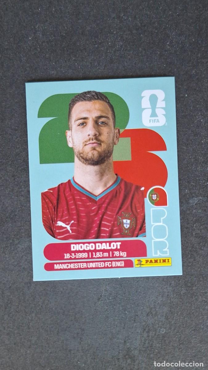 Cromos de F&uacute;tbol: L1 DIOGO DALOT SELECCION PORTUGAL 6 MUNDIAL FIFA WORLD CUP 2026 PANINI NUNCA PEGADO SIN PEGAR