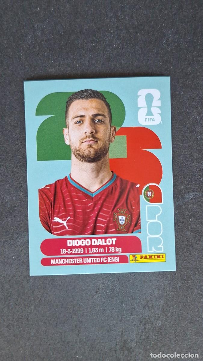 Cromos de F&uacute;tbol: L1 DIOGO DALOT SELECCION PORTUGAL 6 MUNDIAL FIFA WORLD CUP 2026 PANINI NUNCA PEGADO SIN PEGAR
