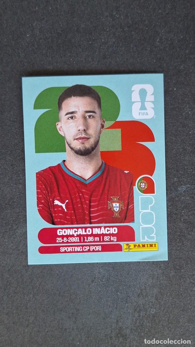 Cromos de F&uacute;tbol: L1 GON&Ccedil;ALO INACIO SELECCION PORTUGAL 8 MUNDIAL FIFA WORLD CUP 2026 PANINI NUNCA PEGADO SIN PEGAR