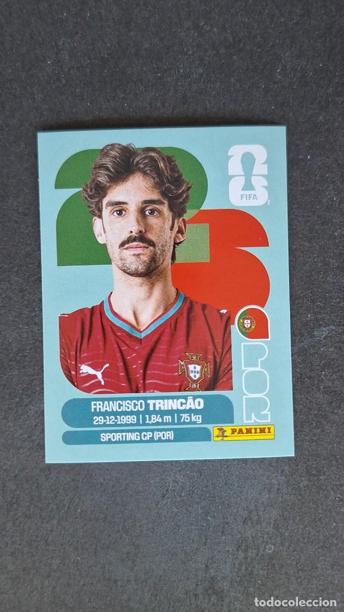 Cromos de F&uacute;tbol: L1 TRINCAO SELECCION PORTUGAL 16 MUNDIAL FIFA WORLD CUP 2026 PANINI NUNCA PEGADO SIN PEGAR