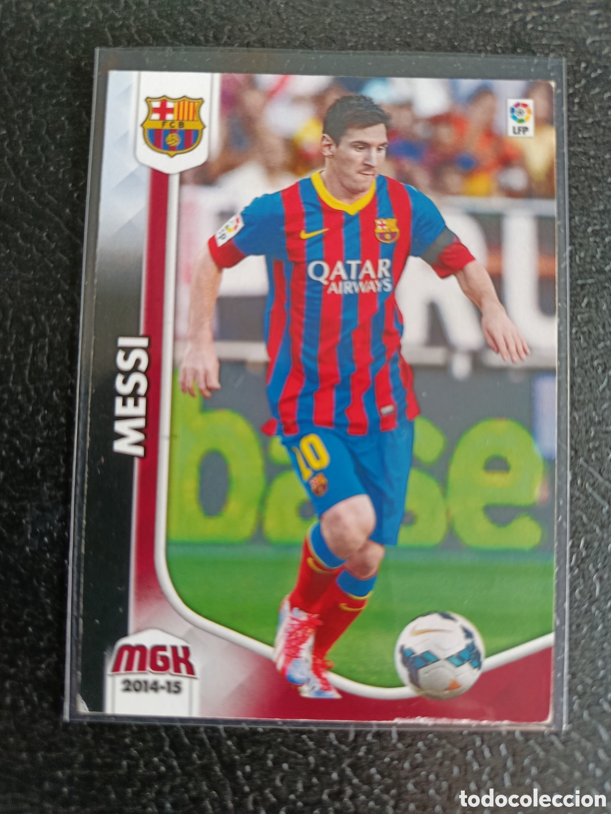 Cromos de F&uacute;tbol: CARD 70 LIONEL LEO MESSI BARCELONA BAR&Ccedil;A ARGENTINA - PANINI MEGACRACKS 2014 2015 14 15 LIGA MGK