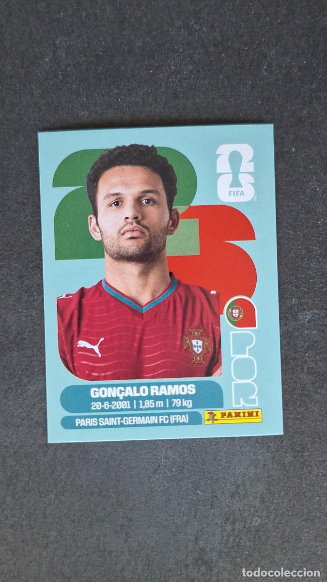 Cromos de F&uacute;tbol: L1 GON&Ccedil;ALO RAMOS SELECCION PORTUGAL 18 MUNDIAL FIFA WORLD CUP 2026 PANINI NUNCA PEGADO SIN PEGAR