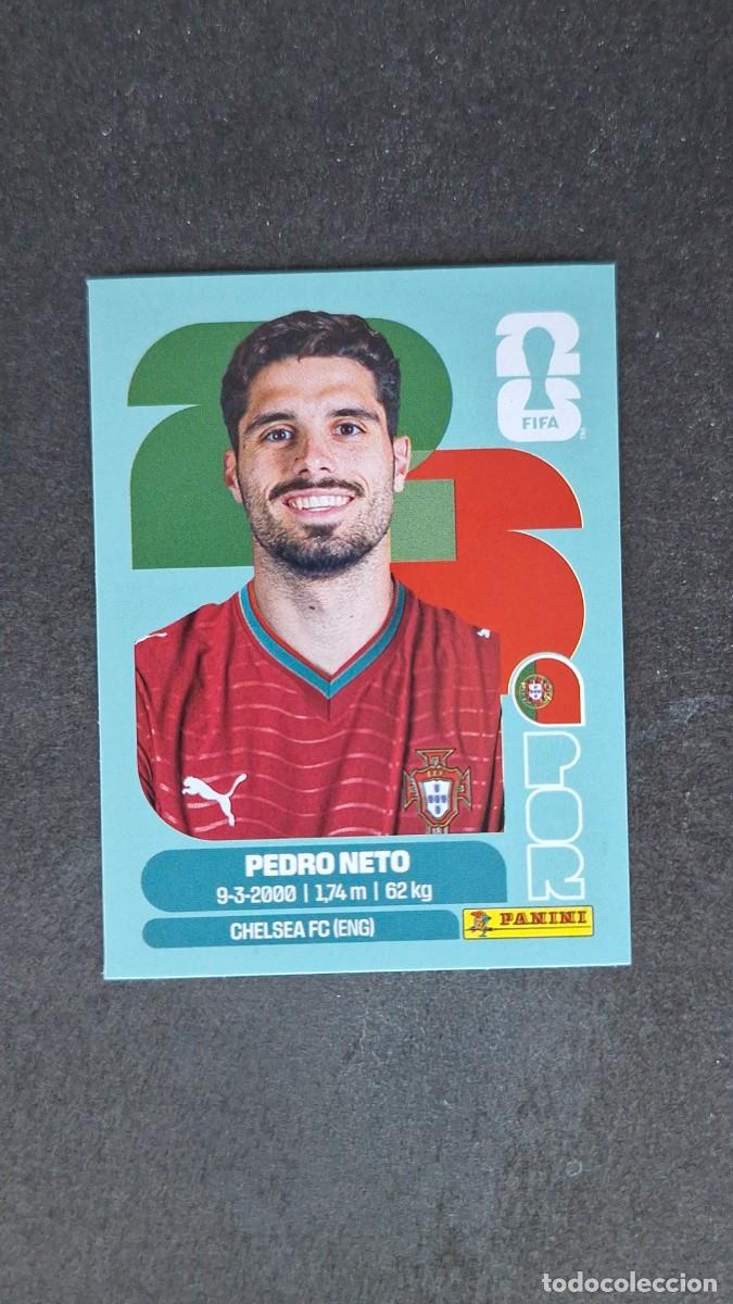 Cromos de F&uacute;tbol: L1 PEDRO NETO SELECCION PORTUGAL 19 MUNDIAL FIFA WORLD CUP 2026 PANINI NUNCA PEGADO SIN PEGAR