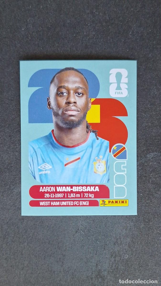 Cromos de F&uacute;tbol: L1 WAN-BISSAKA SELECCION R.D. CONGO 3 MUNDIAL FIFA WORLD CUP 2026 PANINI NUNCA PEGADO SIN PEGAR