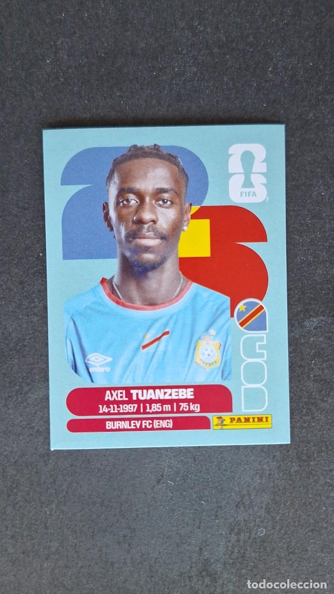 Cromos de F&uacute;tbol: L1 TAUNZEBE SELECCION R.D. CONGO 4 MUNDIAL FIFA WORLD CUP 2026 PANINI NUNCA PEGADO SIN PEGAR