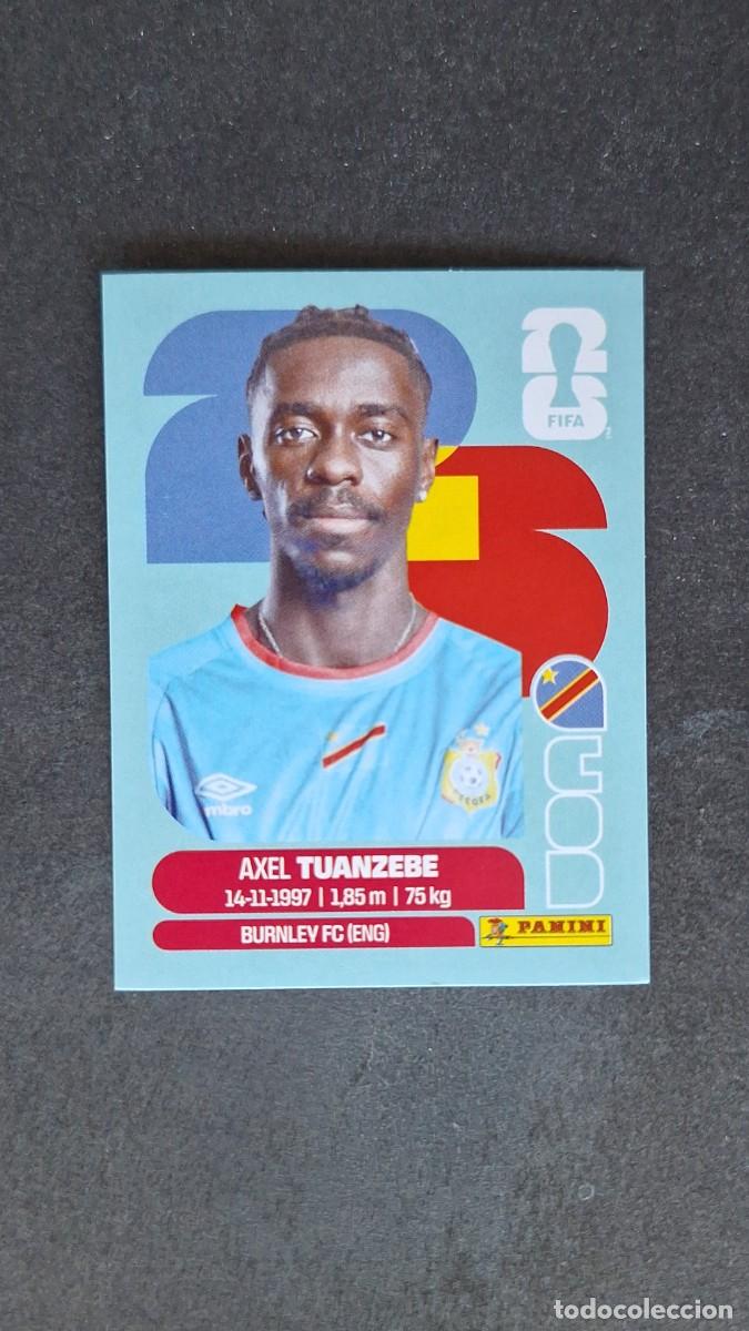 Cromos de F&uacute;tbol: L1 TAUNZEBE SELECCION R.D. CONGO 4 MUNDIAL FIFA WORLD CUP 2026 PANINI NUNCA PEGADO SIN PEGAR