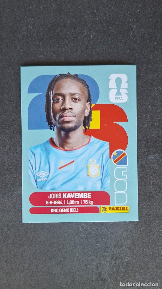 Fu&szlig;ball-Sticker: L1 KAYEMBE SELECCION R.D. CONGO 7 MUNDIAL FIFA WORLD CUP 2026 PANINI NUNCA PEGADO SIN PEGAR