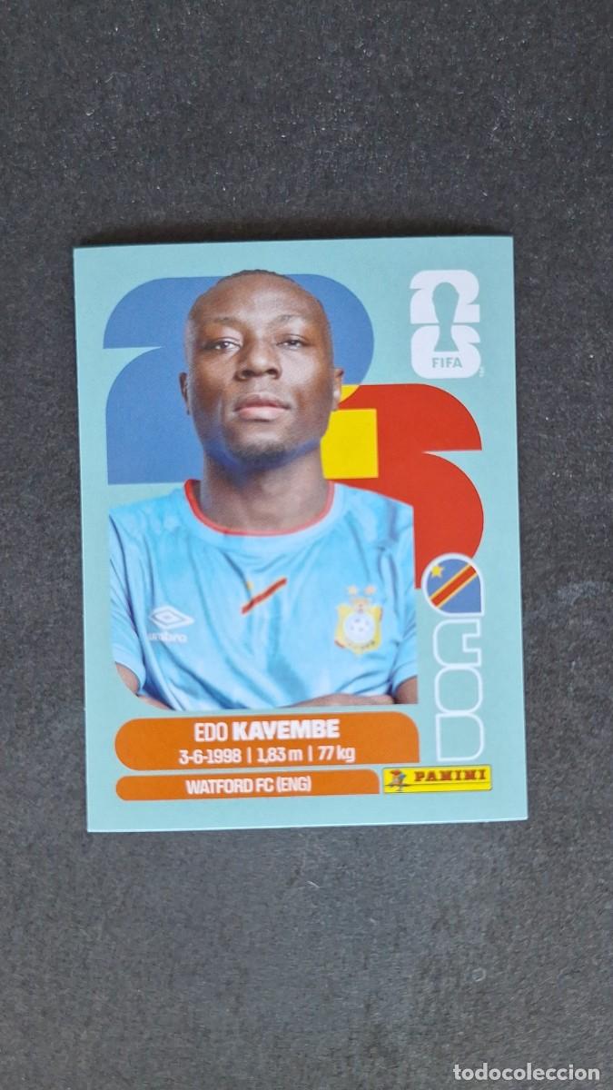 Cromos de F&uacute;tbol: L1 EDO KAYEMBE SELECCION R.D. CONGO 10 MUNDIAL FIFA WORLD CUP 2026 PANINI NUNCA PEGADO SIN PEGAR