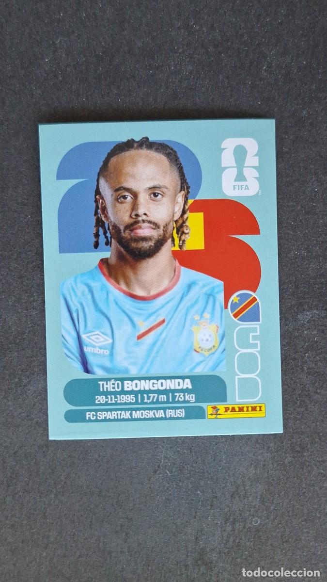 Cromos de F&uacute;tbol: L1 BONGONDA SELECCION R. D. CONGO 14 MUNDIAL FIFA WORLD CUP 2026 PANINI NUNCA PEGADO SIN PEGAR