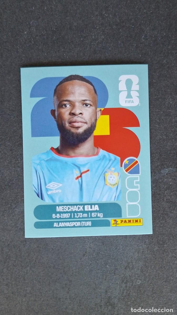 Cromos de F&uacute;tbol: L1 ELIA SELECCION R. D. CONGO 15 MUNDIAL FIFA WORLD CUP 2026 PANINI NUNCA PEGADO SIN PEGAR